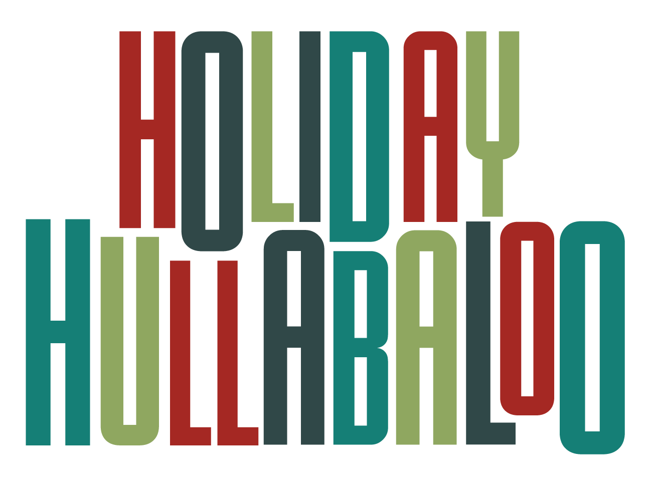 Holiday Hullabaloo logo